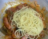 たっぷり野菜のナポリタン作り方3写真