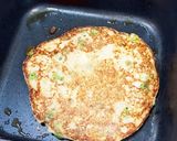 グリーンピースと豆腐の山芋焼き作り方4写真