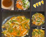 彩り野菜た〜っぷり!タラの甘酢あんかけ♪作り方4写真