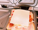 とろーりミートボールのホットサンド作り方3写真