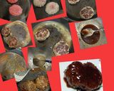 【超簡単男飯】照り焼きハンバーグ作り方3写真