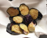 簡単なすの素揚げ・辛子塩味酒のアテ〜作り方1写真