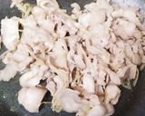 ◆豚肉とごぼうの甘辛煮◆作り方2写真