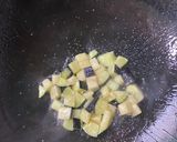 残ったビーフンで黒酢あんかけ作り方3写真