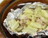 豚肉とキャベツのホイル蒸し（減塩）作り方7写真