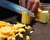 とうもろこしのピラフ作り方2写真