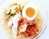 漬け汁で美味しい!【水キムチ冷麺】素麺作り方6写真
