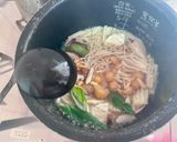 食物繊維たっぷりふんわり卵のきのこスープ作り方4写真