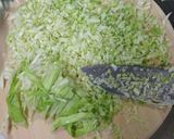 米粉の皮で野菜たっぷり餃子作り方1写真