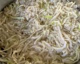 切り干し大根の明太バター炒め作り方1写真