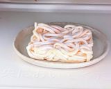 鯖缶と野菜の味噌汁 と 〆うどん作り方9写真