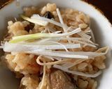 【超簡単】業スーの燻製牡蠣缶詰で牡蠣ご飯作り方3写真