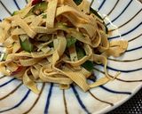 涼拌豆腐丝(細切り豆腐のサラダ)作り方6写真