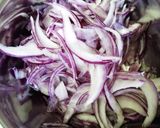 紫玉ねぎと野菜たっぷりのツナサラダ作り方1写真