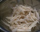 ＊ゴボウとひき肉の混ぜご飯＊作り方1写真