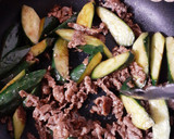 簡単♪きゅうりと牛肉のオイスター炒め作り方4写真