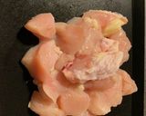 鶏胸肉とピーマンの炒め物作り方1写真