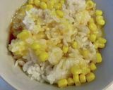 卵かけご飯にコーンを入れて☆作り方3写真