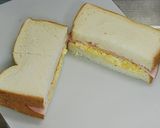 かんたん卵ハムサンド作り方9写真