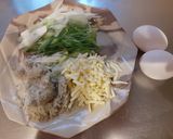 じゃこと長ねぎのチーズ焼き作り方1写真