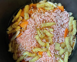 おかわり！ごぼうとひき肉の炊き込みご飯作り方3写真