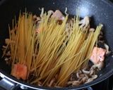 鮭としめじの和風ワンポットパスタ作り方2写真