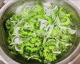 ゴーヤとサバのさっぱり梅サラダ作り方5写真