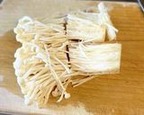 基本！白菜、きのこ、油揚げのお味噌汁作り方2写真