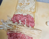 簡単】えのきとひき肉の信田巻き作り方2写真