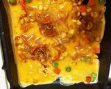カニカマとミックスベジのカレー卵焼き作り方4写真