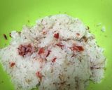 梅干し入り簡単混ぜごはん作り方4写真