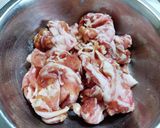 豚バラとニラと竹の子の中華炒め作り方1写真