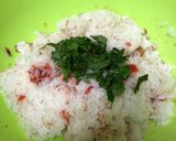 梅干し入り簡単混ぜごはん作り方5写真