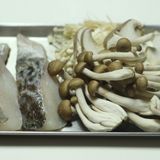 たらときのこのバター醤油煮作り方1写真