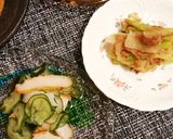 ブロッコリー芯梅肉和え作り方3写真