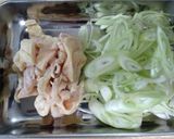鶏皮大根の柚子胡椒サラダ～ダイエット～作り方3写真