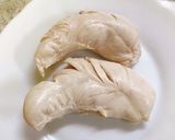 オクラとささみの梅ポン和え作り方5写真