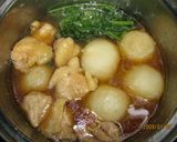 かぶと鶏ももの優しい煮物作り方3写真
