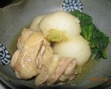 かぶと鶏ももの優しい煮物作り方4写真