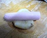 おさかなのソーセージでポテト餅巻き揚げ作り方5写真