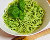 夏の定番★バジルペストのパスタ作り方4写真