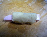 おさかなのソーセージでポテト餅巻き揚げ作り方6写真