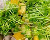 厚揚げで豆苗チャンプルー^^作り方7写真