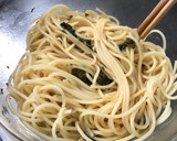 ★山椒の新芽の佃煮で極上和風パスタ★作り方7写真