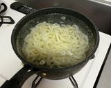 はなまるうどん風！絶品かまたまうどん作り方1写真