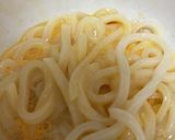 はなまるうどん風！絶品かまたまうどん作り方4写真