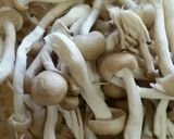 超簡単しめじとキャベツの外葉の和風パスタ作り方2写真