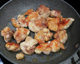簡単おかず！鶏もも肉とかぼちゃの甘酢炒め作り方7写真
