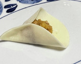 餃子の皮で揚げないサモサ作り方4写真