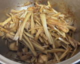 副菜♡弁当♡簡単♡舞茸と牛蒡のきんぴら作り方4写真